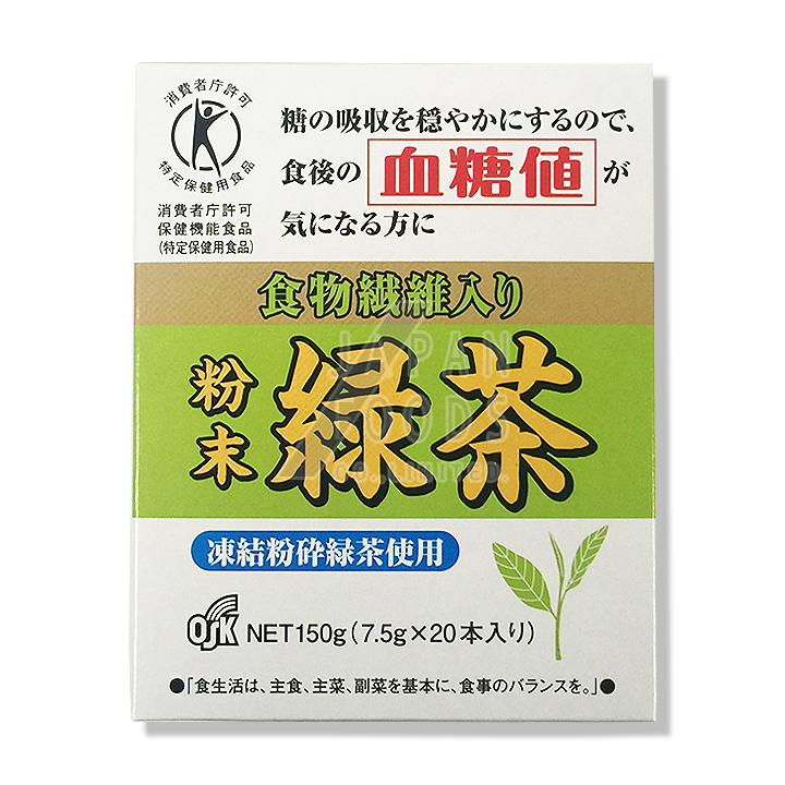 OSK 食物繊維入り 粉末緑茶 20包(小谷穀粉)