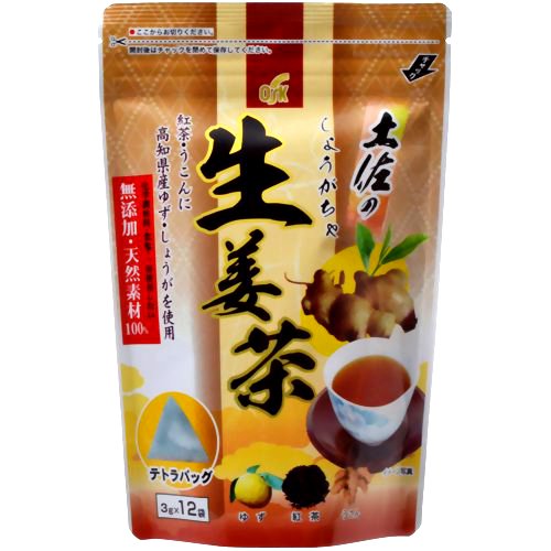 【送料無料】 OSK 土佐の生姜茶 12袋 【小谷穀粉】